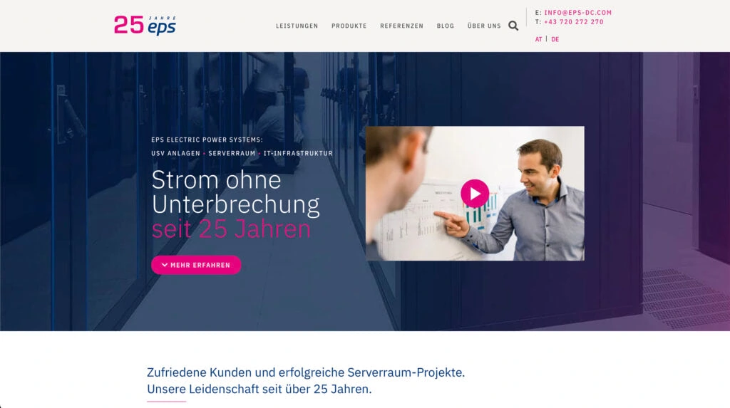 eps website design