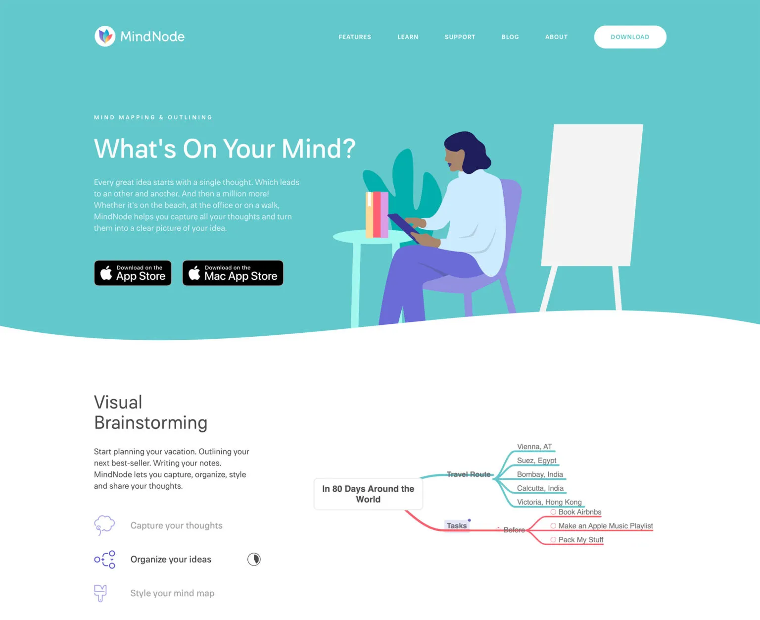 MindNode Website, Branding and Design by Anwert.