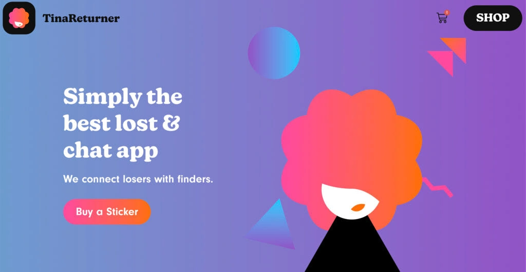 TinaReturner Website